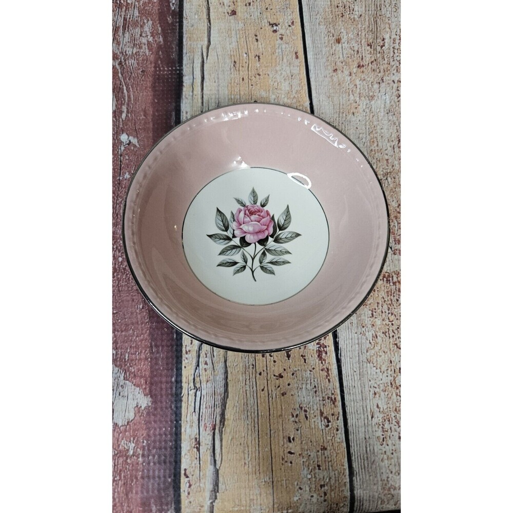 Cunningham and Pickett Norway Pink Rose Bowl Rare